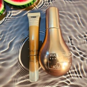 Watermelon Glow Up Contour and Sunlit Serum Set - Bronze